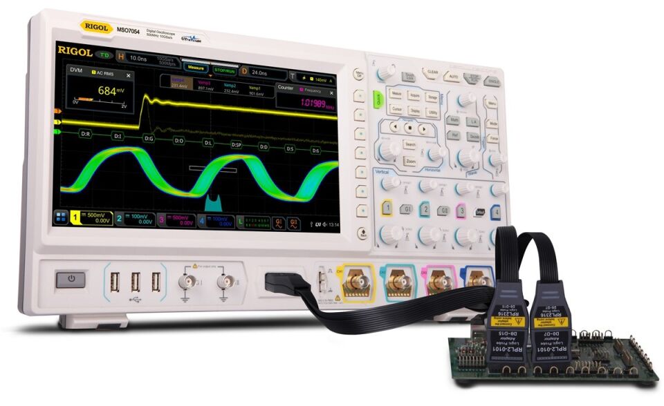 MSO7024 200MHz 10GS/S 4 Kanallı – 16 Dijital Kanallı Osiloskop