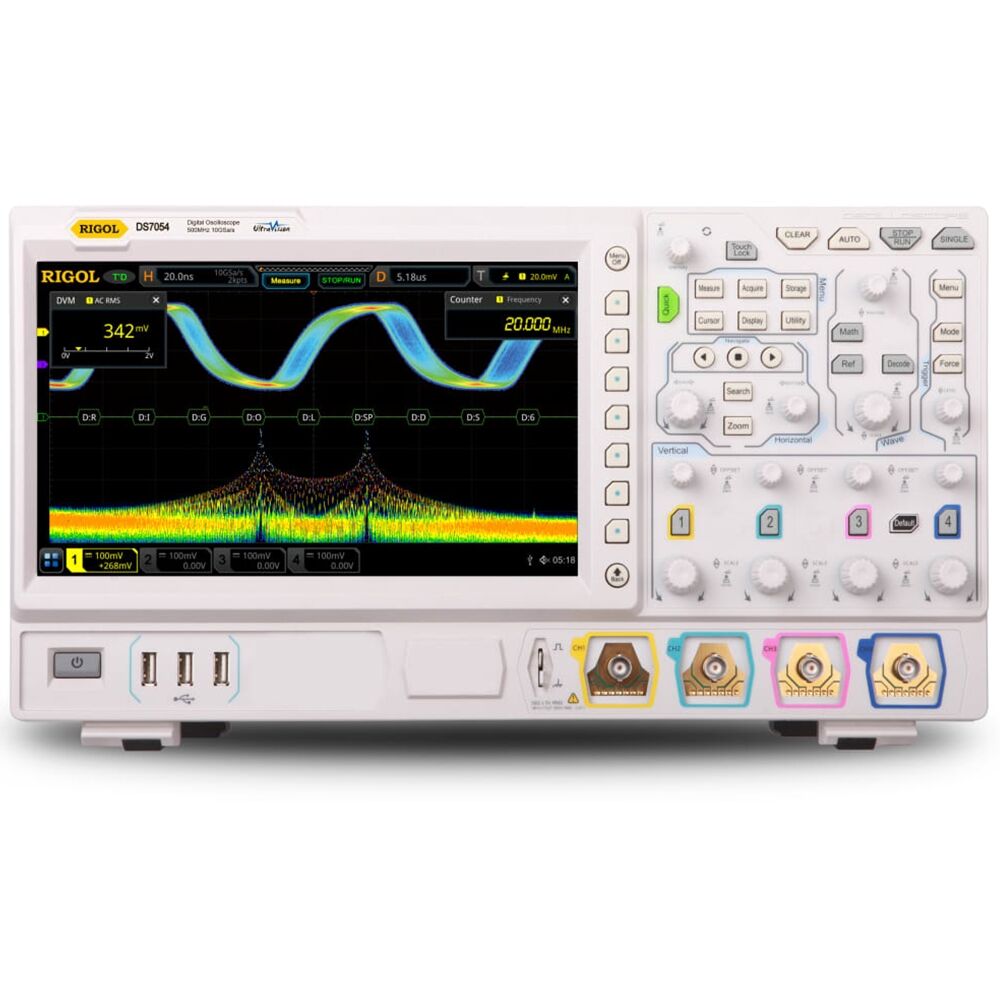 DS7014 100MHz 10GS/S 4 Kanallı Osiloskop