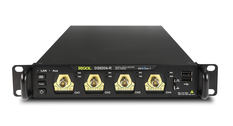 Rigol DS8104-R 1GHz 10GS/s 500 Mpts 4 Kanallı Kompakt Dijital Osiloskop