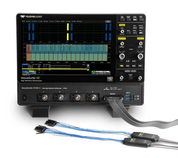 WaveSurfer 4054HD 500 MHz, 5 GS/s, 4 Ch, 12.5 Mpts/ch 12-bit HD Osiloskop