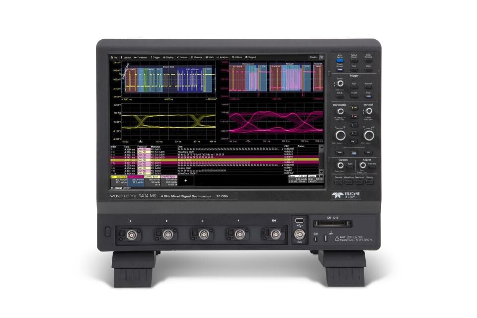 WaveRunner 9404 4GHz, 20 GS/s, 4 Ch, 16 Mpts/ch Osiloskop