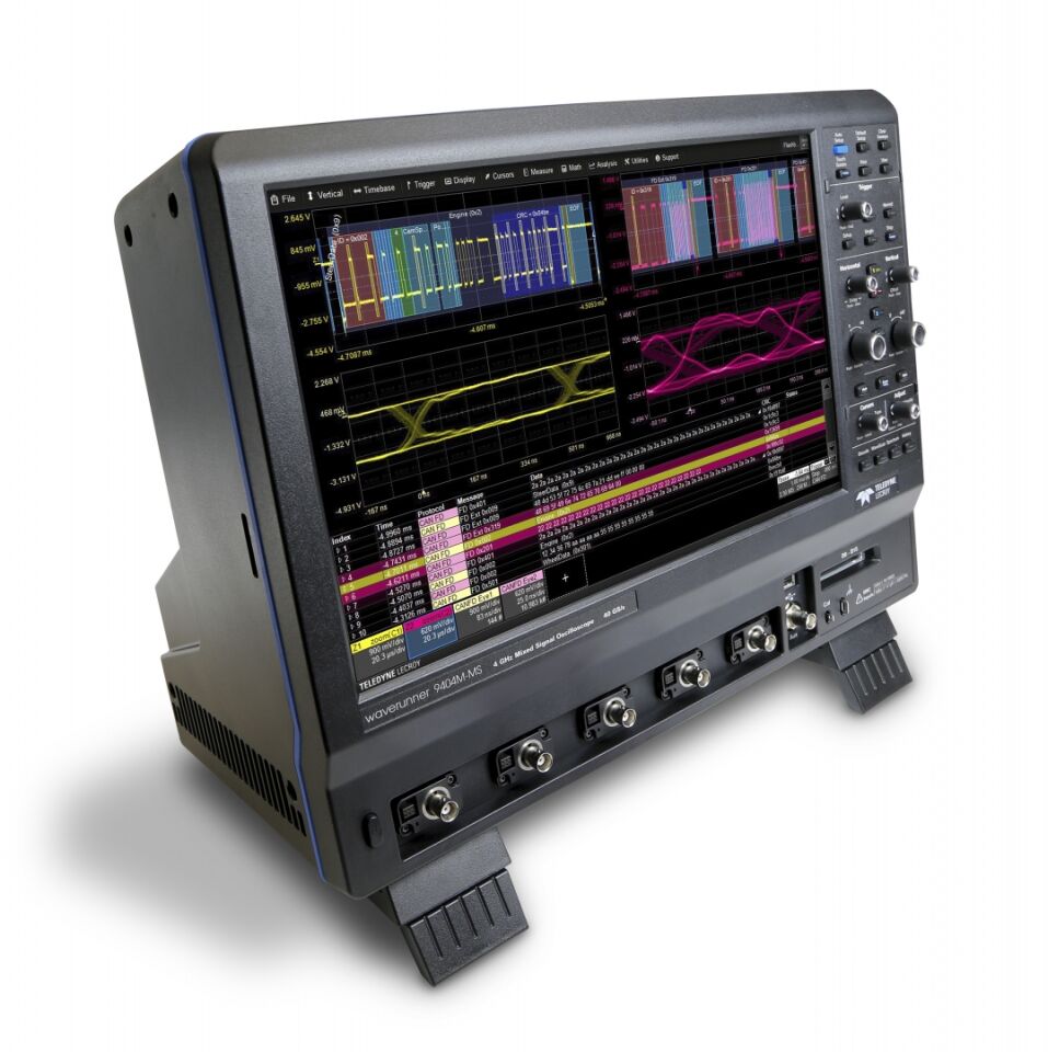 WaveRunner 9404 4GHz, 20 GS/s, 4 Ch, 16 Mpts/ch Osiloskop