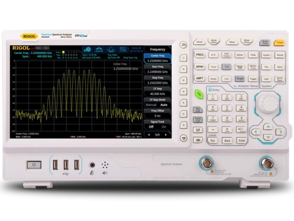 Rigol RSA3030 3 GHz Real Time Spektrum Analizörü