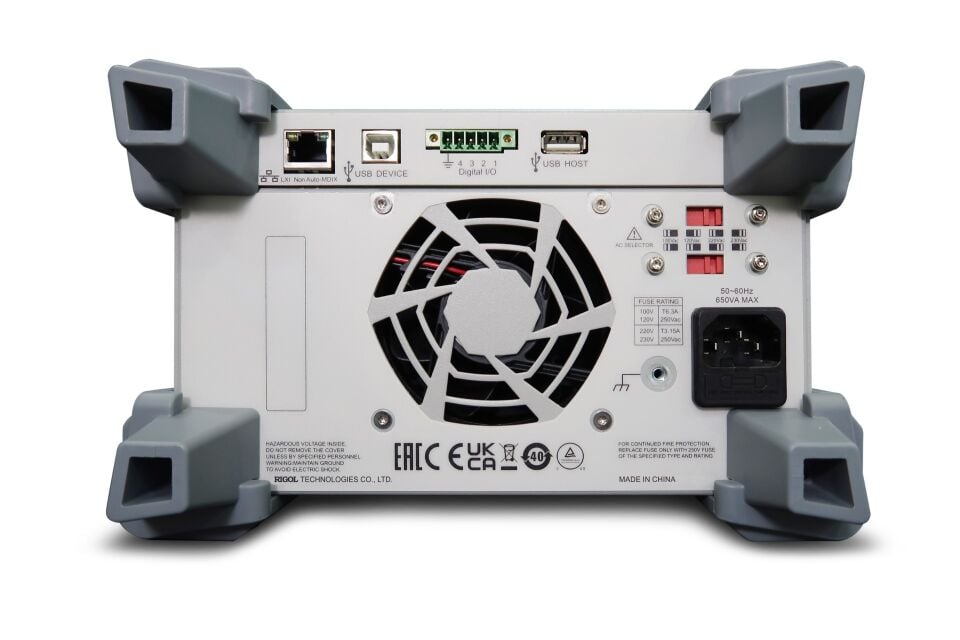 Rigol DP932U 210W 3 İzole Çıkışlı (CH1 / CH2: 0 - 32 V / 0 - 3 A CH3: 6 V / 3 A) Programlanabilir DC Güç Kaynağı