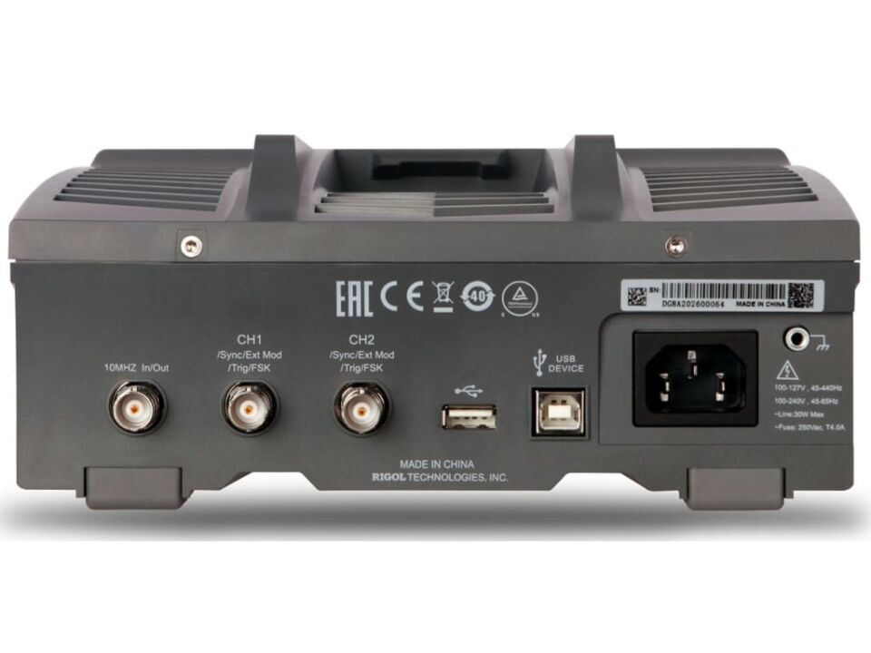 Rigol DG811 / 10MHz Tek Kanallı 16bit Fonksiyon - Keyfi Dalgaformu Sinyal Jeneratörü