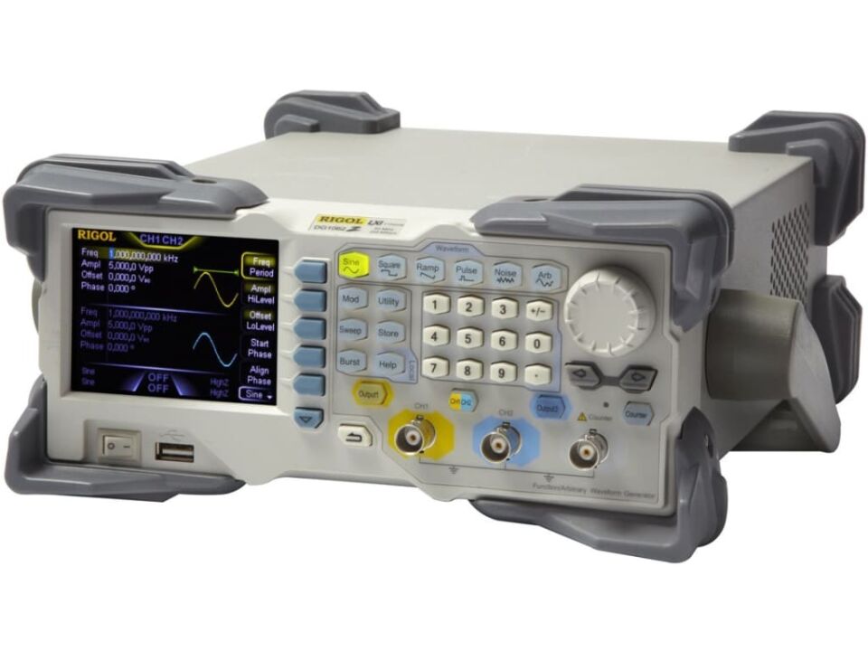 Rigol DG1062Z 60MHz 14Bit 2 Kanallı Fonksiyon Keyfi Sinyal Jeneratörü