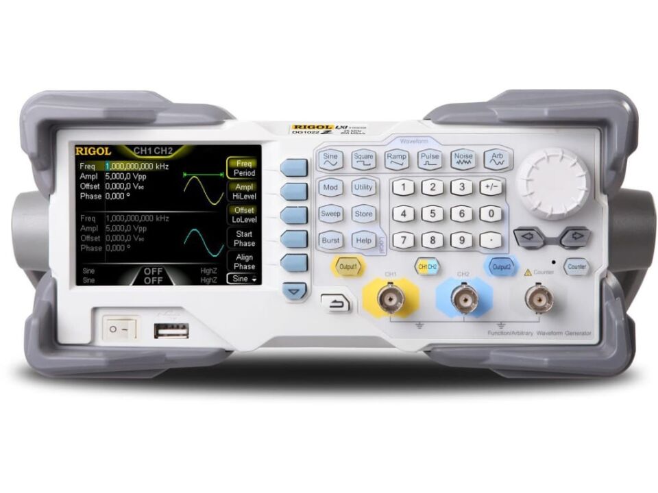 Rigol DG1022Z 25MHz 14Bit 2 Kanallı Fonksiyon Keyfi Sinyal Jeneratörü