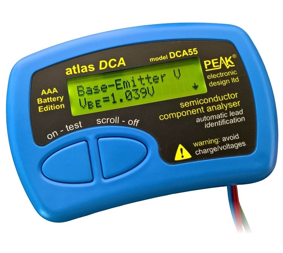 Peak Electronic DCA55 - Atlas DCA Semiconductor Analyser / Yarı İletken Analizörü