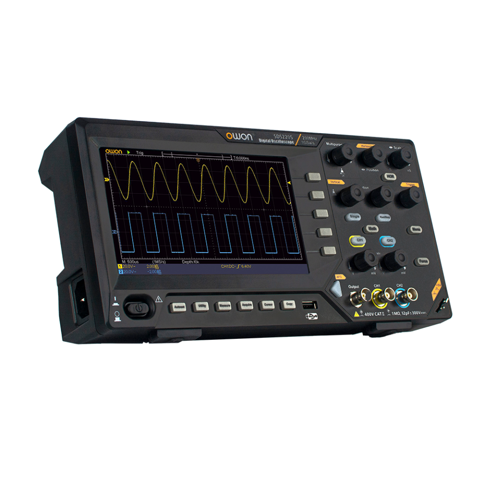 SDS215 150 MHz 2 Kanal 1GS/s Dijital Osiloskop