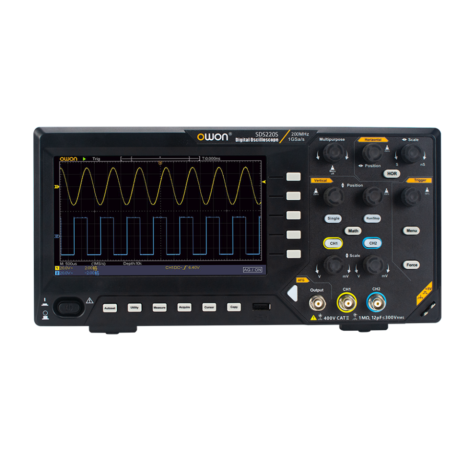 SDS215S 150 MHz 2 Kanal 1GS/s Dijital Osiloskop