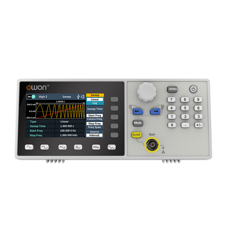 DGE1030 30 MHz Tek Kanal 125MSa/s Waveform Jeneratör