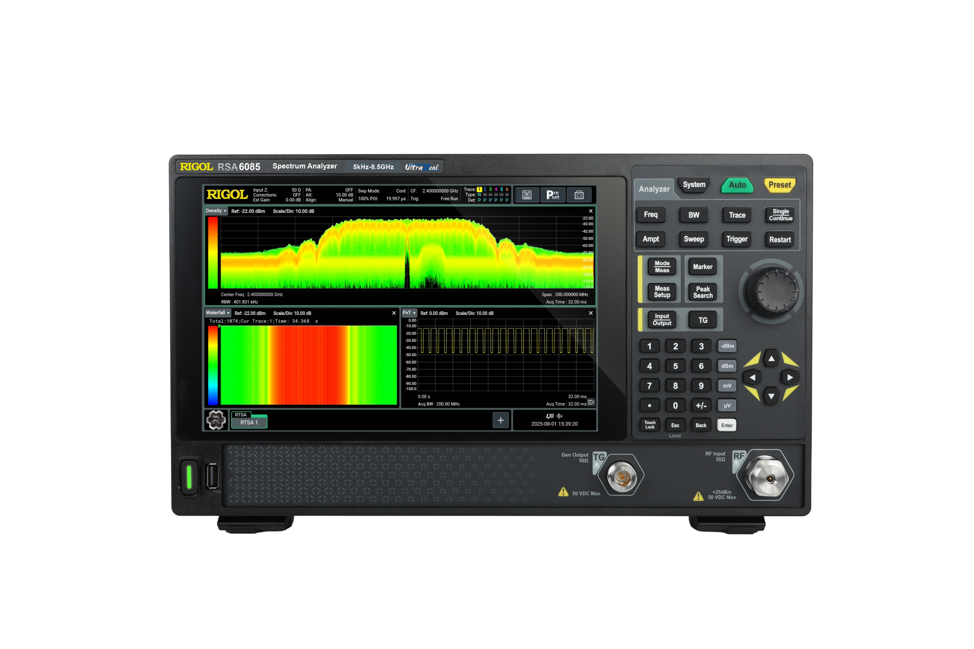 Rigol RSA6085 8.5 GHz Spektrum Analizör